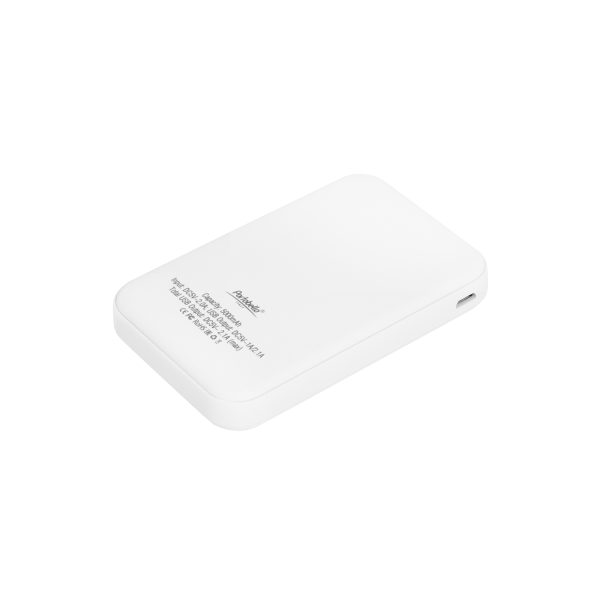 Внешний аккумулятор с подсветкой Starlight PB 5000 mAh, белый — изображение 2