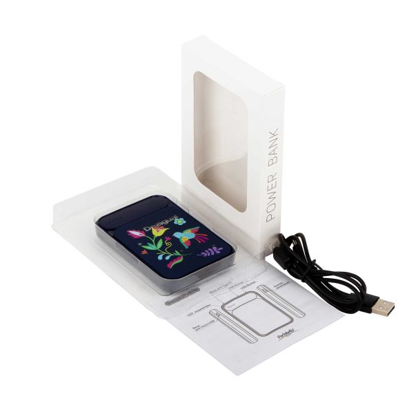 Внешний аккумулятор с подсветкой Starlight PB 5000 mAh, синий — изображение 4