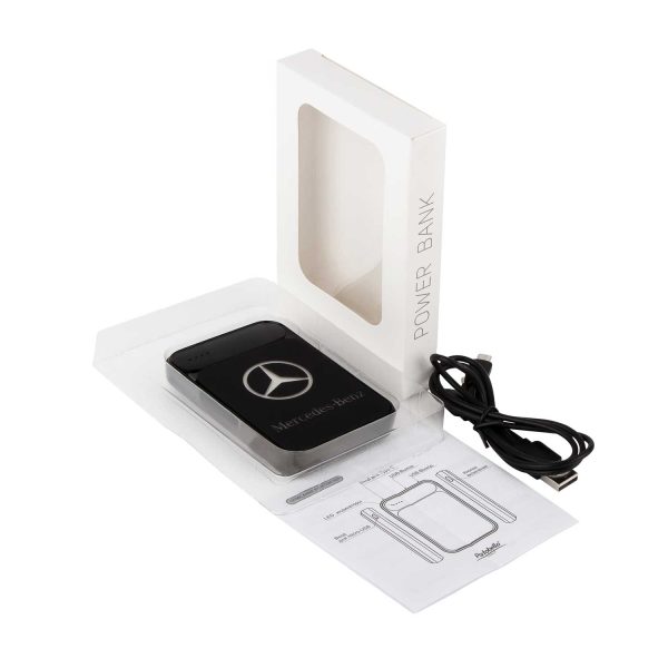 Внешний аккумулятор с подсветкой Starlight PB 5000 mAh, черный — изображение 5