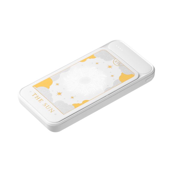 Внешний аккумулятор с подсветкой Starlight Plus PB 10000 mAh, белый — изображение 2