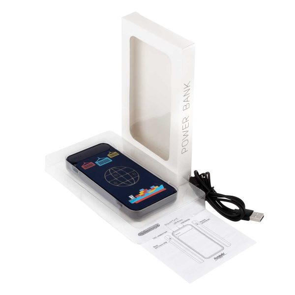Внешний аккумулятор с подсветкой Starlight Plus PB 10000 mAh, синий — изображение 5