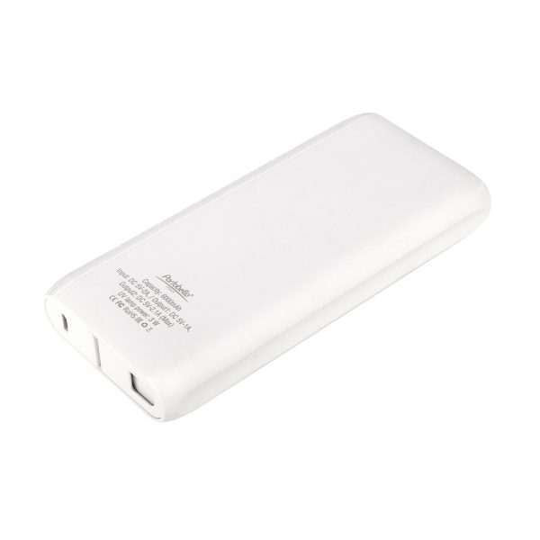 Внешний аккумулятор с встроенной УФ лампой Uno 6000 mAh, белый — изображение 2