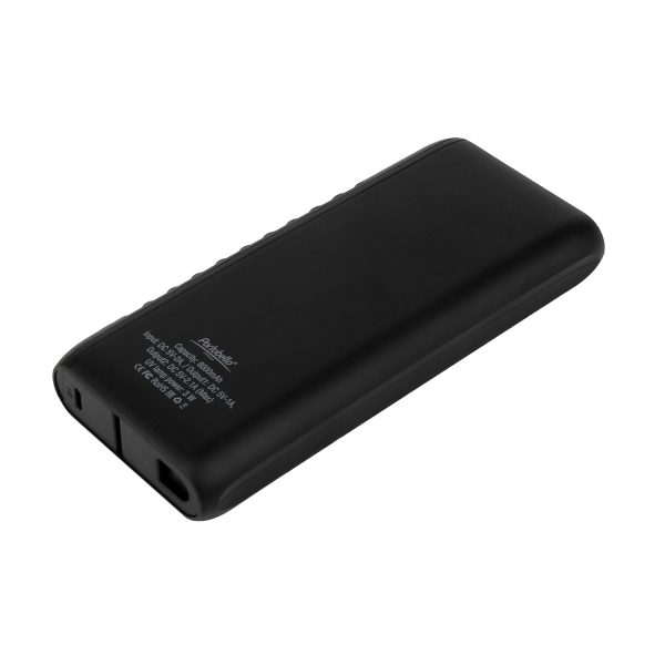 Внешний аккумулятор с встроенной УФ лампой Uno 6000 mAh, черный — изображение 2