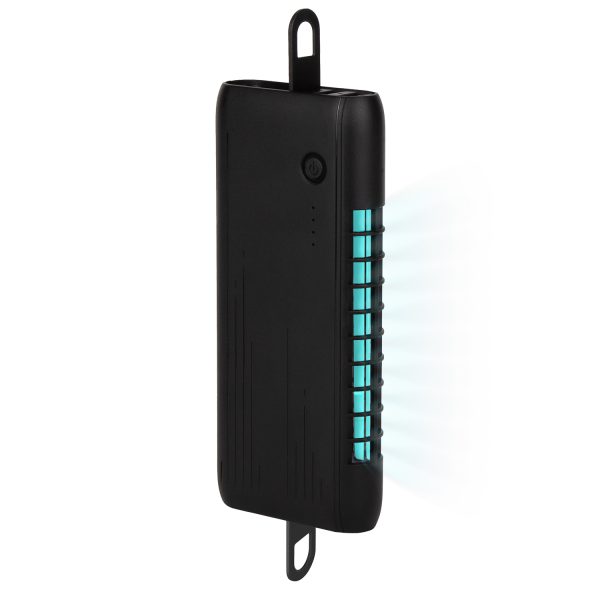 Внешний аккумулятор с встроенной УФ лампой Uno 6000 mAh, черный — изображение 4