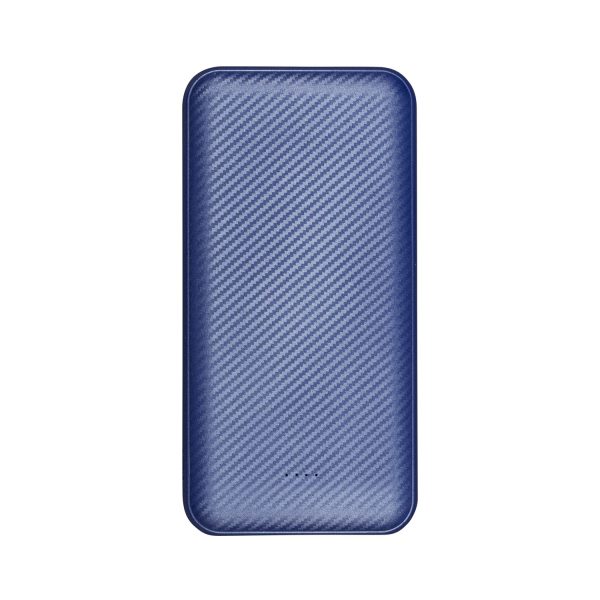 Внешний аккумулятор Carbon PB 10000 mAh, синий металлик — изображение 3
