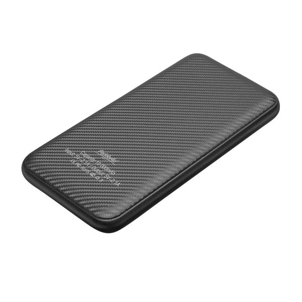 Внешний аккумулятор Carbon PB 10000 mAh, графитовый металлик — изображение 2