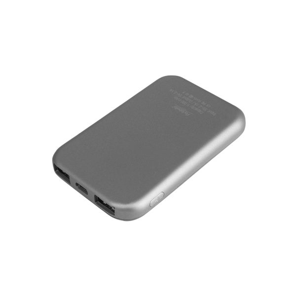 Внешний аккумулятор Velutto 5000 mAh, серый — изображение 3