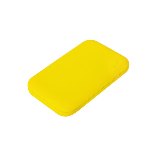 Внешний аккумулятор Velutto 5000 mAh, желтый — изображение 2