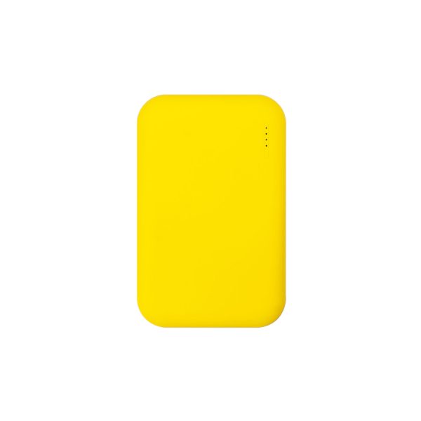 Внешний аккумулятор Velutto 5000 mAh, желтый — изображение 4