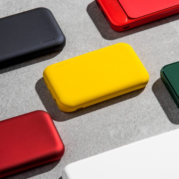 Внешний аккумулятор Velutto 5000 mAh, желтый — изображение 5