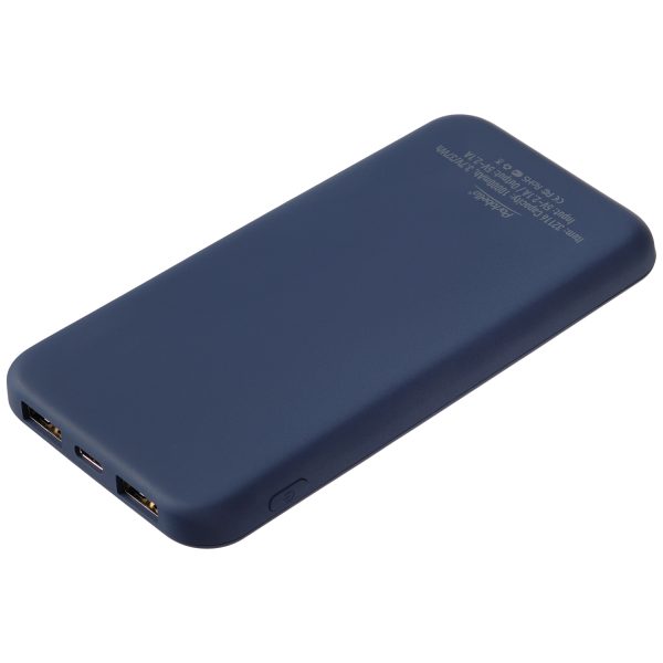 Внешний аккумулятор с подсветкой Luce 10000 mAh, синий — изображение 3