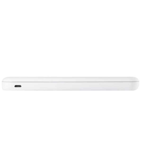 Внешний аккумулятор с подсветкой Luce 10000 mAh, белый — изображение 4