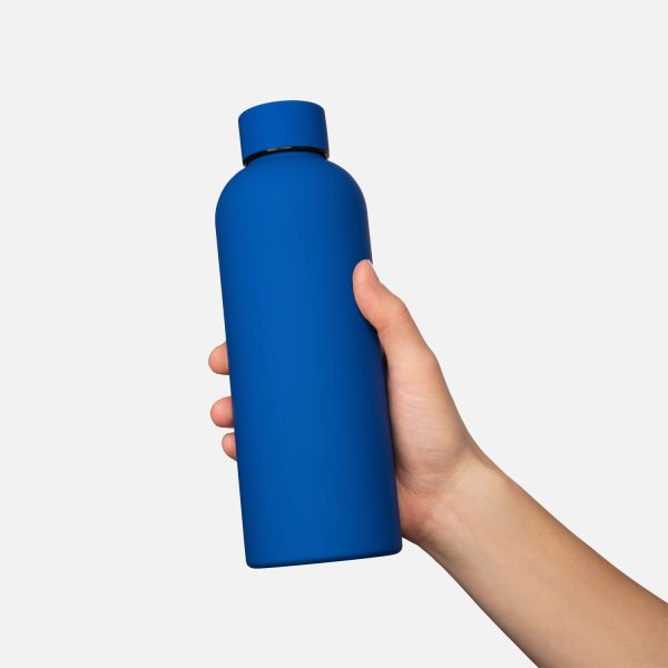Термобутылка вакуумная герметичная Prima Ultramarine, ярко-синяя — изображение 5