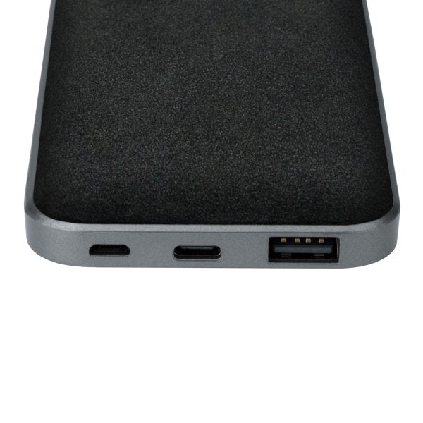 Внешний аккумулятор In Velour 10000 mAh, черный — изображение 3