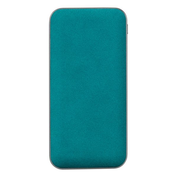 Внешний аккумулятор In Velour 10000 mAh, бирюзовый — изображение 2