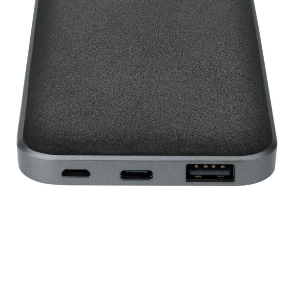 Внешний аккумулятор In Velour 10000 mAh, серый — изображение 3
