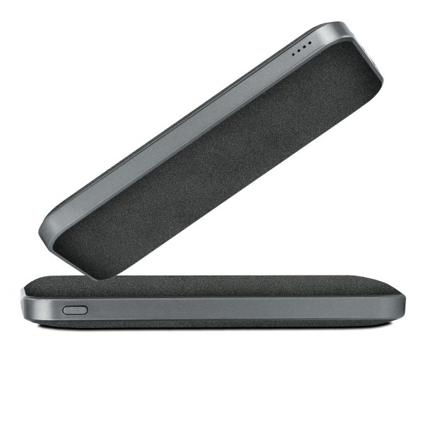 Внешний аккумулятор In Velour 10000 mAh, серый — изображение 4