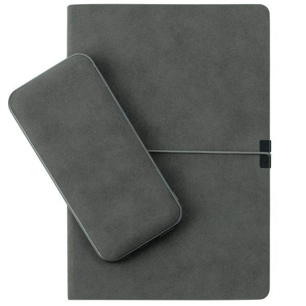 Внешний аккумулятор In Velour 10000 mAh, серый — изображение 5