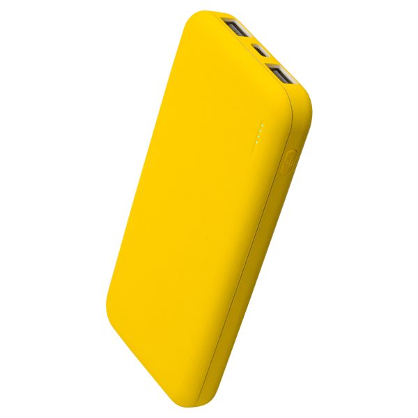 Внешний аккумулятор с подсветкой Luce Lemoni 10000 mAh, желтый — изображение 3
