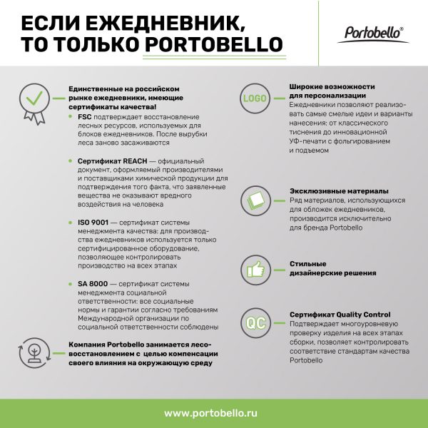Ежедневник Baladek недатированный, бордовый — изображение 4