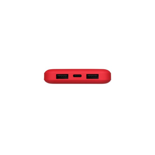 Внешний аккумулятор Elari Plus 10000 mAh, красный — изображение 3