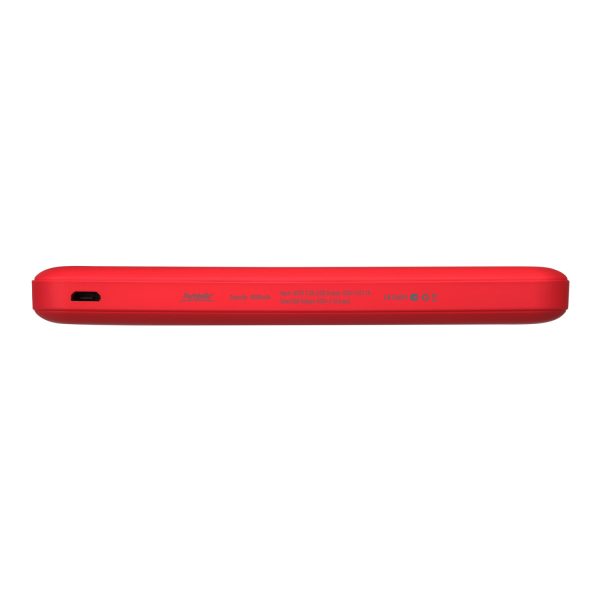 Внешний аккумулятор Elari Plus 10000 mAh, красный — изображение 5