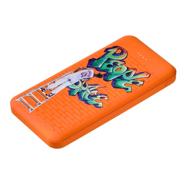 Внешний аккумулятор Elari Plus 10000 mAh, оранжевый — изображение 2