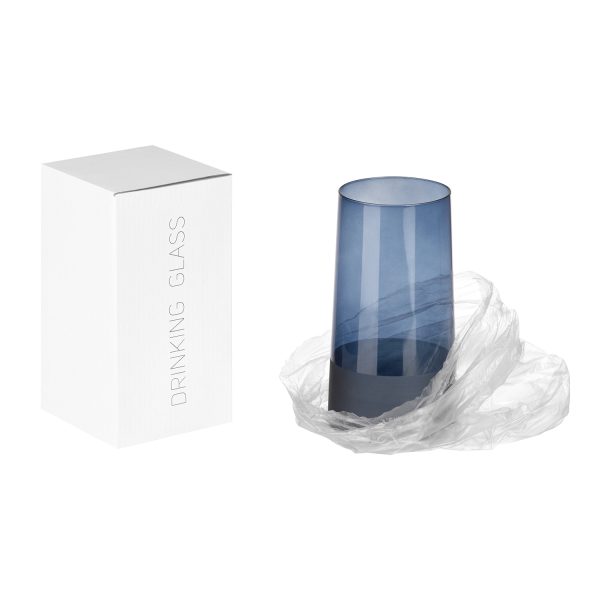 Стакан для воды высокий Sapphire, синий — изображение 5
