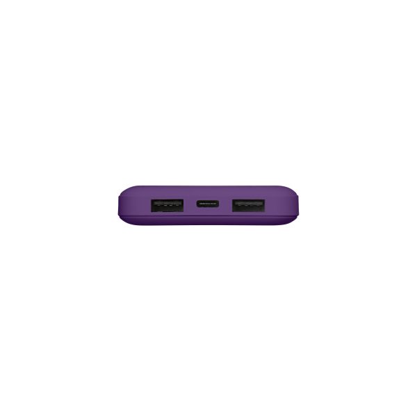 Внешний аккумулятор Elari Plus 10000 mAh, фиолетовый — изображение 3