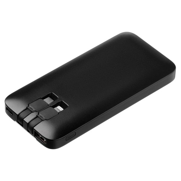 Внешний аккумулятор Optima 10000 mAh, черный — изображение 2
