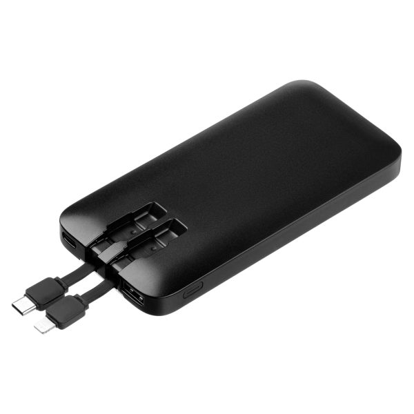 Внешний аккумулятор Optima 10000 mAh, черный — изображение 3