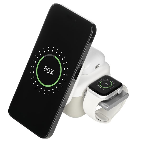 Беспроводная зарядная станция 3в1 15W Cube Wireless Magnetic — изображение 5