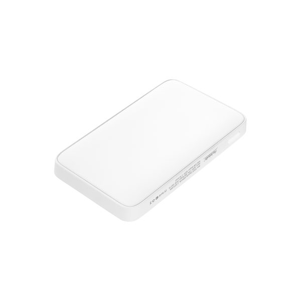 Внешний аккумулятор с подсветкой Ancor 5000 mAh, белый — изображение 2
