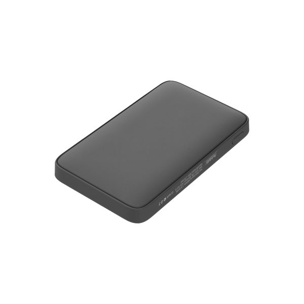 Внешний аккумулятор с подсветкой Ancor 5000 mAh, серый — изображение 2